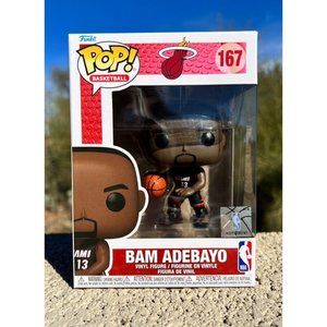 Funko Pop Basketball - Miami Heat - Bam Adebayo (#167,NEW)